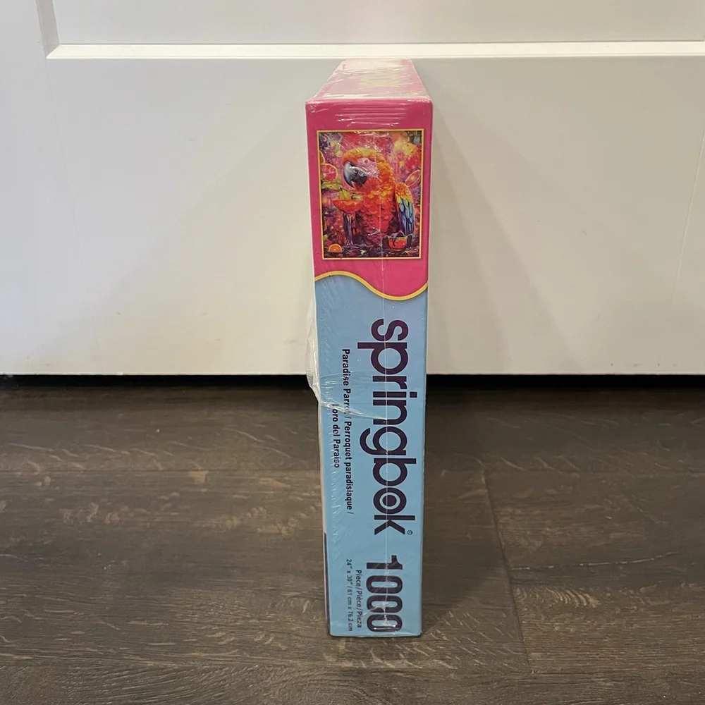 Springbok Paradise Parrot 1000 Piece Jigsaw Puzzle - Picture 4 of 4